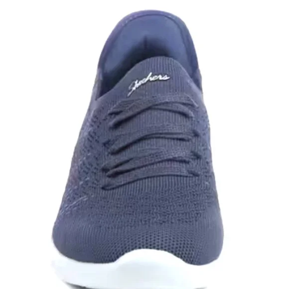 SKECHERS Hands-Free Slip-ins NEW in Box - Navy w/light gray outsole - Size 8 Med - Picture 12 of 16